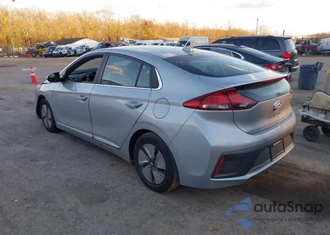 2021 Hyundai Ioniq Hybrid Se из США, поврежденный, VIN KMHC75LC6MU255743